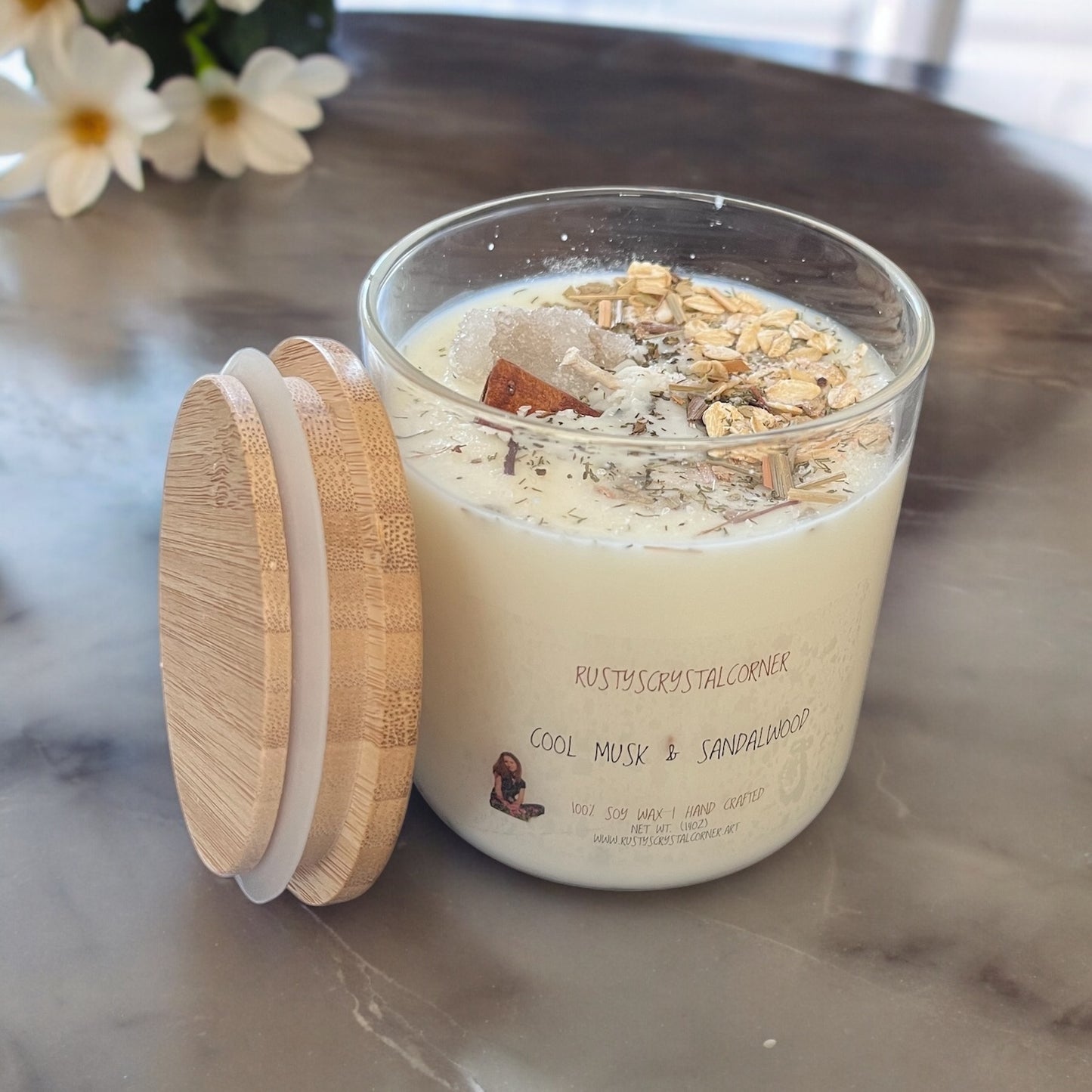 Cool Musk & Sandalwood Candle