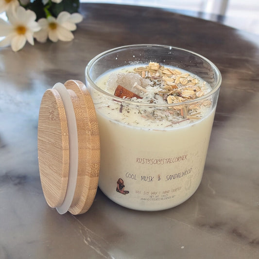 Cool Musk & Sandalwood Candle