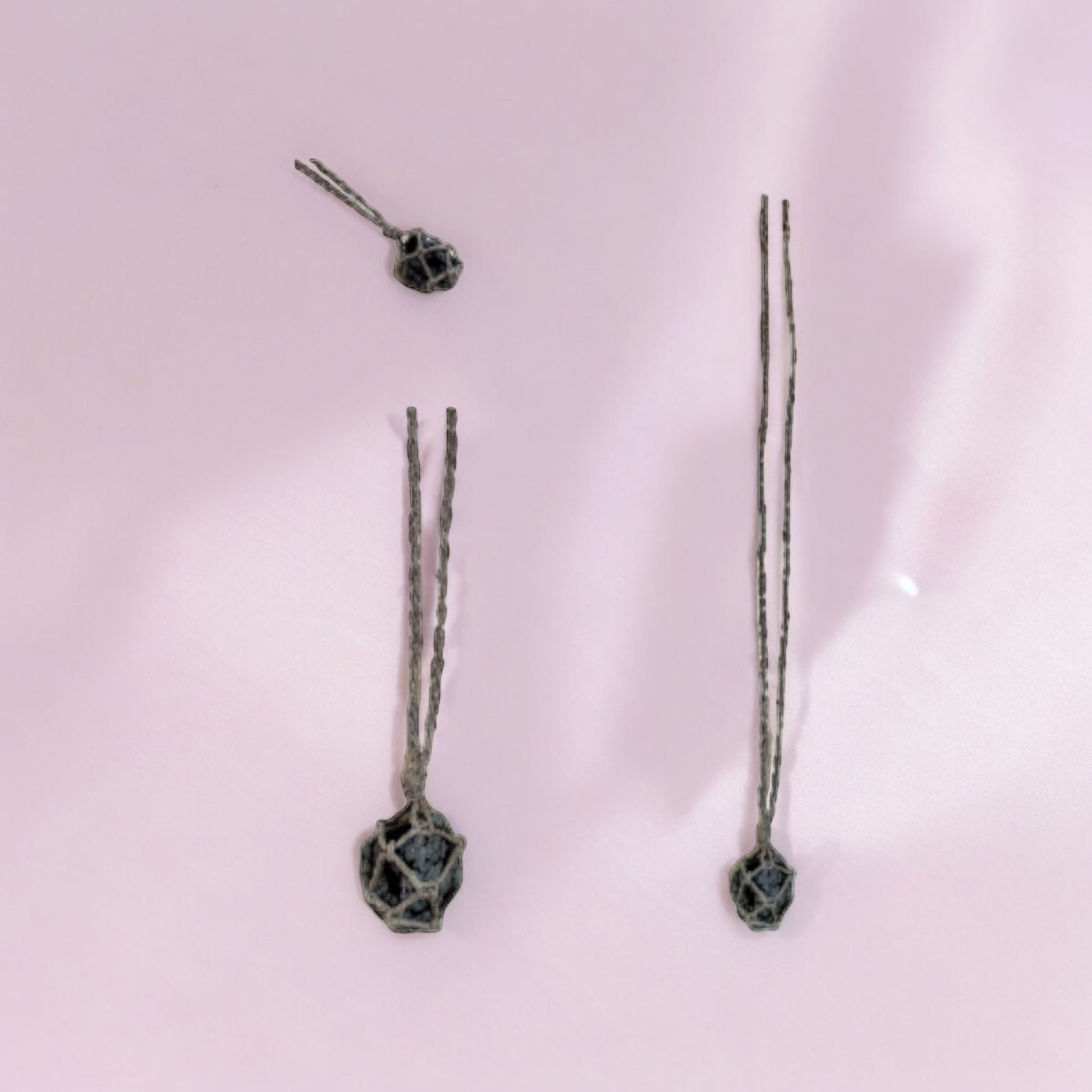 Snowflake Obsidian Necklace