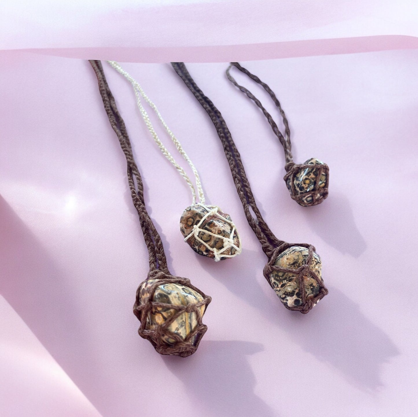 Leopard Skin Jasper Necklace