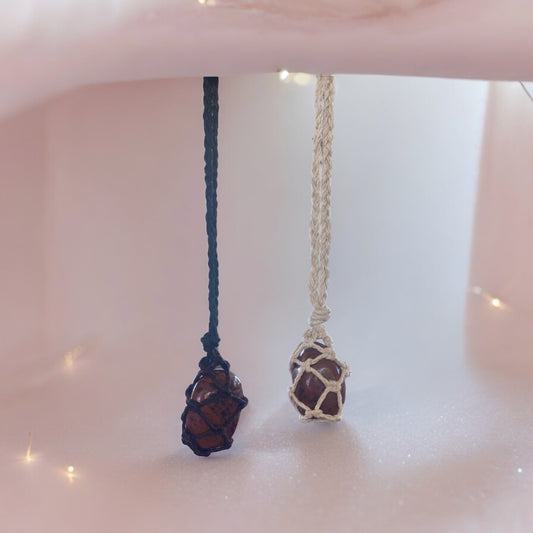 Mahogany Obsidian Necklace