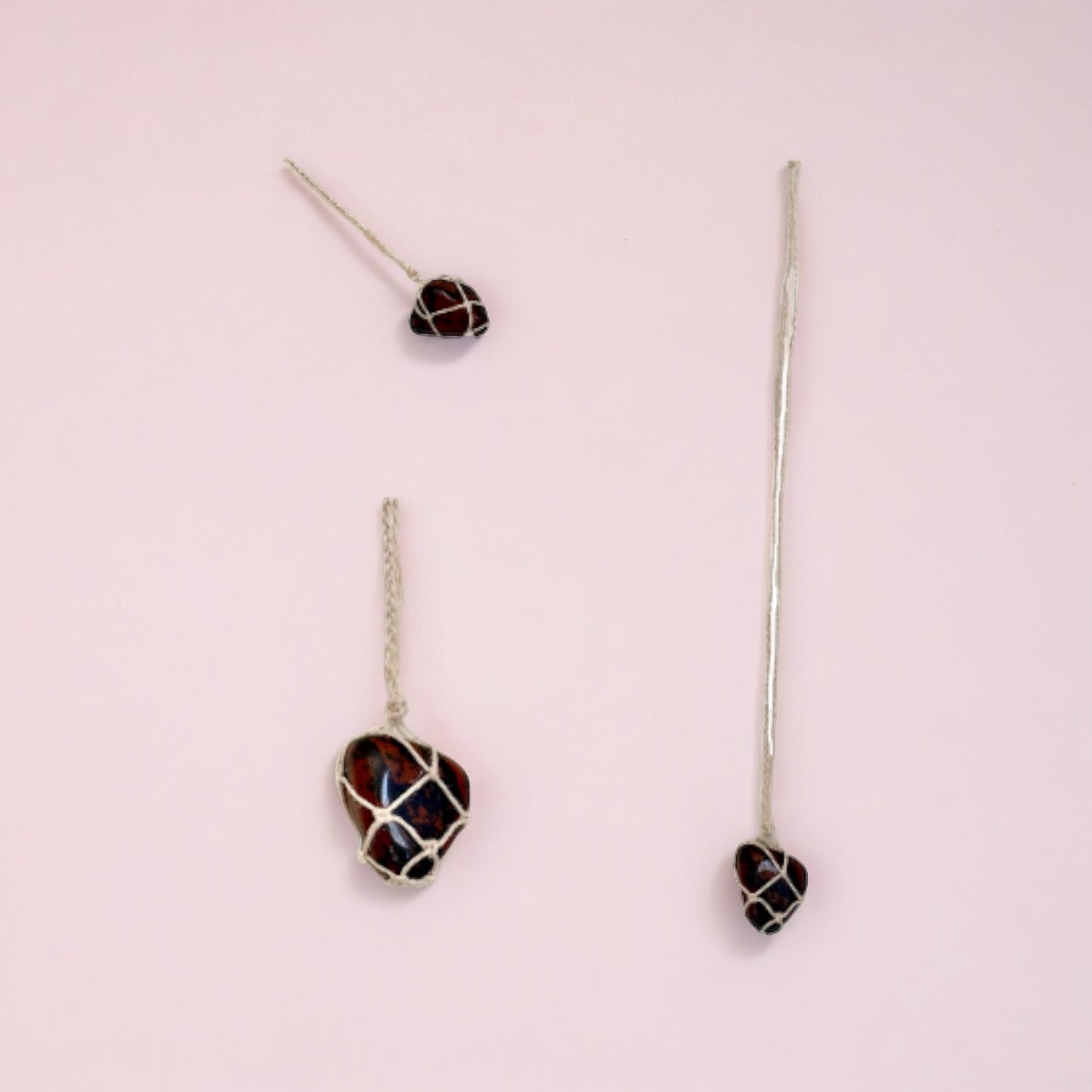 Mahogany Obsidian Necklace