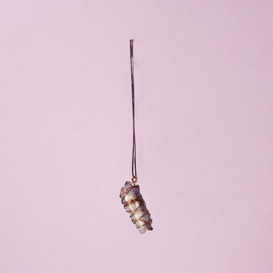 Raw Amethyst Necklace