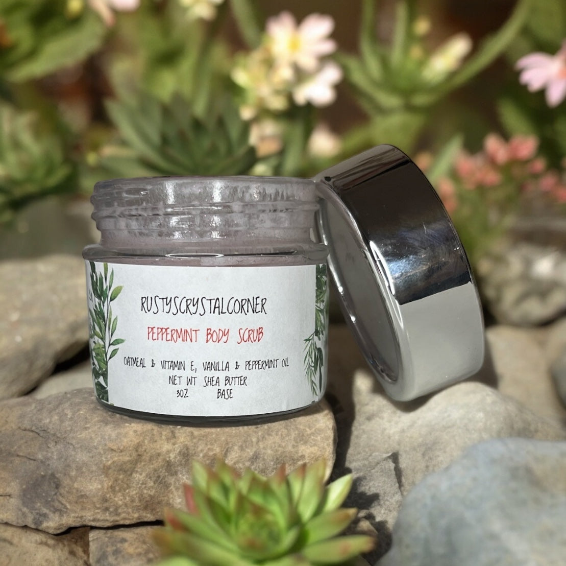 Peppermint Body Scrub