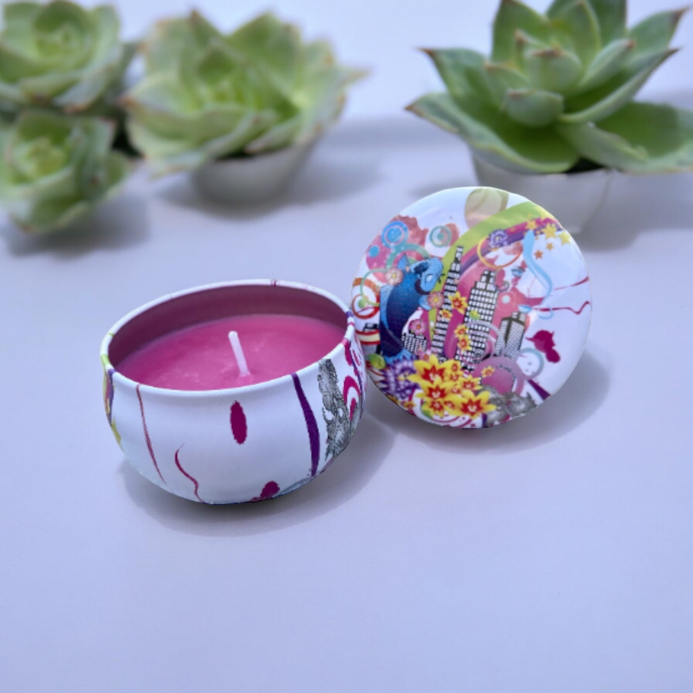 Tiny Tin Candles