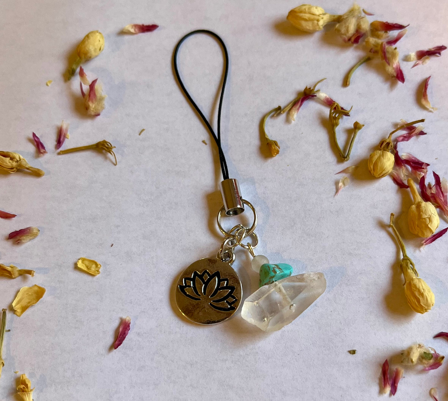 Blue Howlite Phone/Keychain